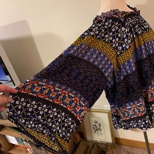 JohnPaulRichard Tops - Blue off the shoulder top JohnPaulRichard Tops - Blue off the shoulder top